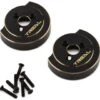 Treal Hobby Vanquish H10 Optic Brass Rear Counterweights (2) (78.4g Each) -Traxxas Shop tlhvph10 07