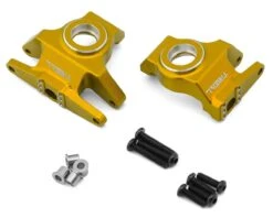 Treal Hobby Vanquish H10 Optic 7075 Aluminum Front Steering Knuckles (Gold) (2) -Traxxas Shop tlhvph10 24 1