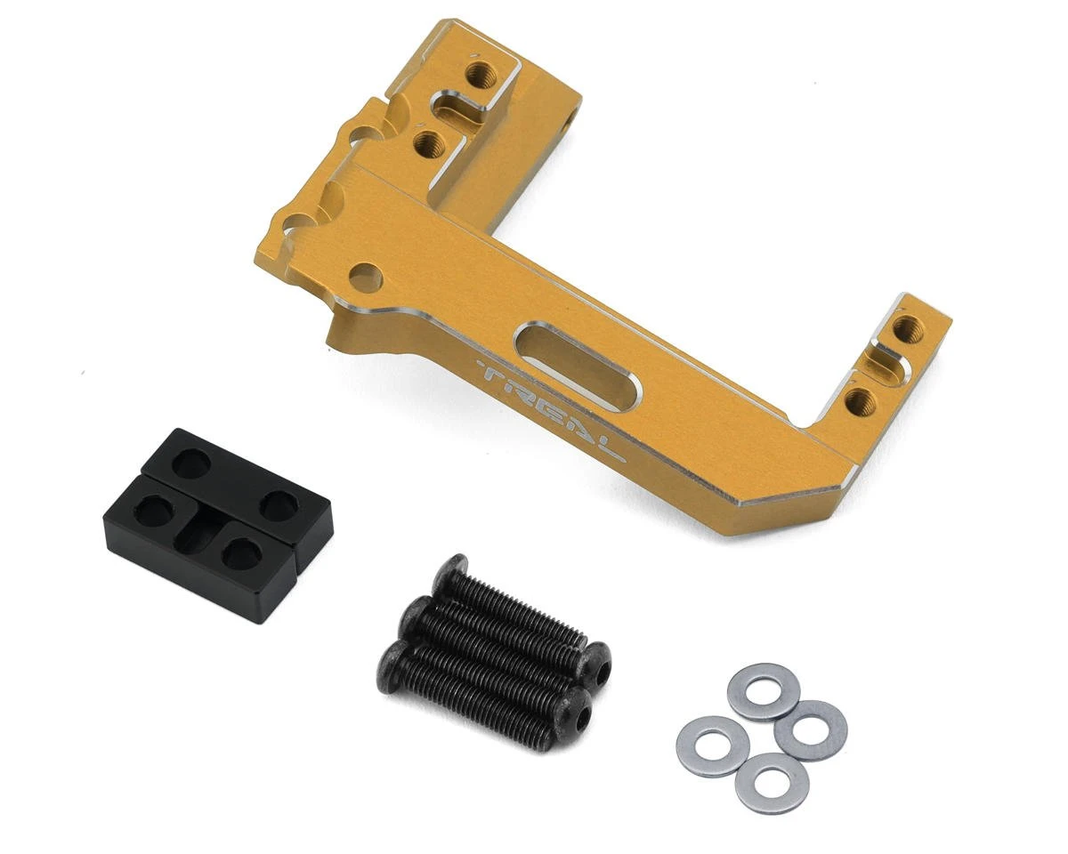 Treal Hobby H10 Optic Aluminum Servo Mount (Blue) 5 Treal Hobby H10 Optic Aluminum Servo Mount (Blue) - Image 3