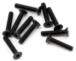 Team Losi Racing 3x16mm Flat Head Screws (10)