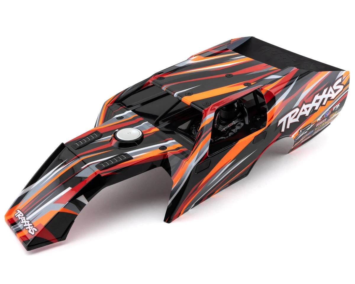 Traxxas Slash® Modified 1/10 Dirt Oval Racer Pre-Painted Body (Orange) 6 Traxxas Slash® Modified 1/10 Dirt Oval Racer Pre-Painted Body (Orange) - Image 4