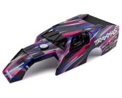 Traxxas Slash® Modified 1/10 Pre-Trimmed Body (Clear) W/Decals -Traxxas Shop tra10411 pink