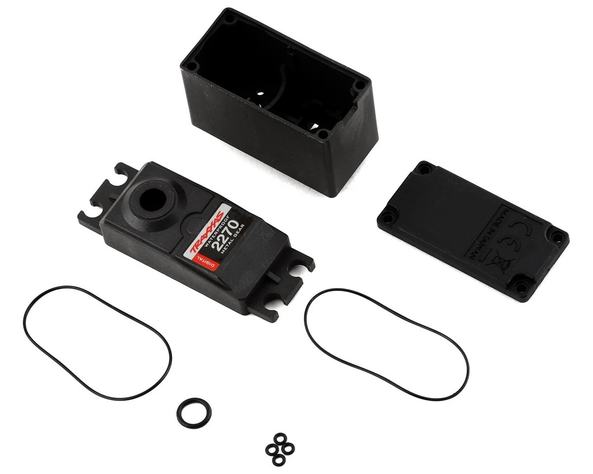 Traxxas 2270 Servo Case & Gasket Set 3 Traxxas 2270 Servo Case & Gasket Set