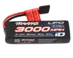 Traxxas 2S "Power Cell" 20C LiPo Battery W/iD Connector (7.4V/3000mAh)