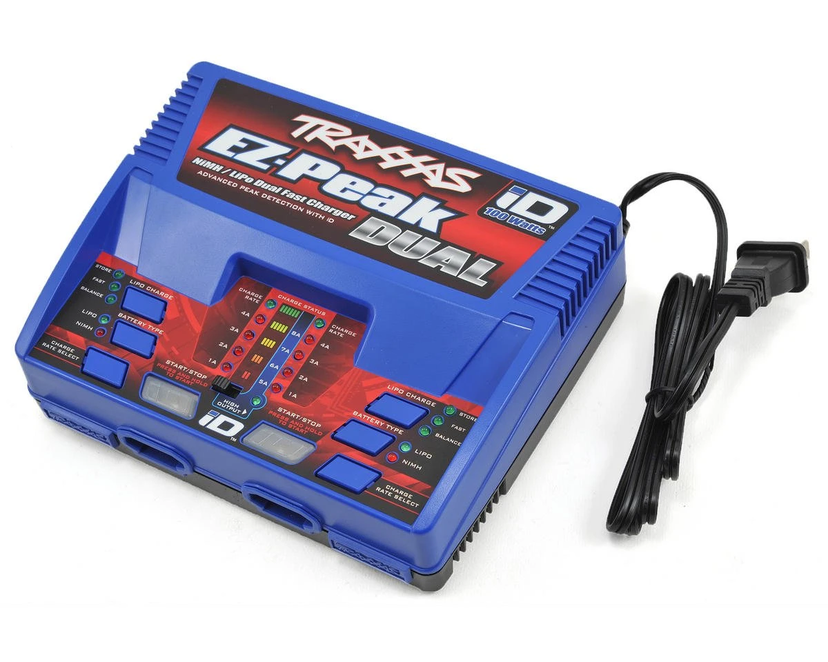Traxxas EZ-Peak Dual Multi-Chemistry Battery Charger W/Auto ID (3S/8A/100W) 3 Traxxas EZ-Peak Dual Multi-Chemistry Battery Charger W/Auto ID (3S/8A/100W)