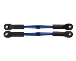 Traxxas 59mm Aluminum Toe Link Turnbuckle Set (Blue) (2) -Traxxas Shop tra3139a
