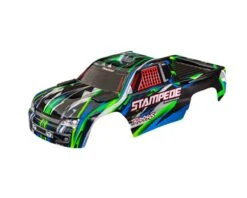 Traxxas Stampede® BL-2s 1/10 2WD Pre-Painted Monster Truck Body (Pink) -Traxxas Shop tra3620 grn