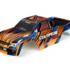 Traxxas Stampede® VXL 1/10 2WD Pre-Painted Monster Truck Body (Orange/Blue) -Traxxas Shop tra3620t