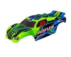 Traxxas Rustler® 2WD 1/10 Pre-Painted Body (Pink) 9 Traxxas Rustler® 2WD 1/10 Pre-Painted Body (Pink) -Traxxas Shop tra3734 grn