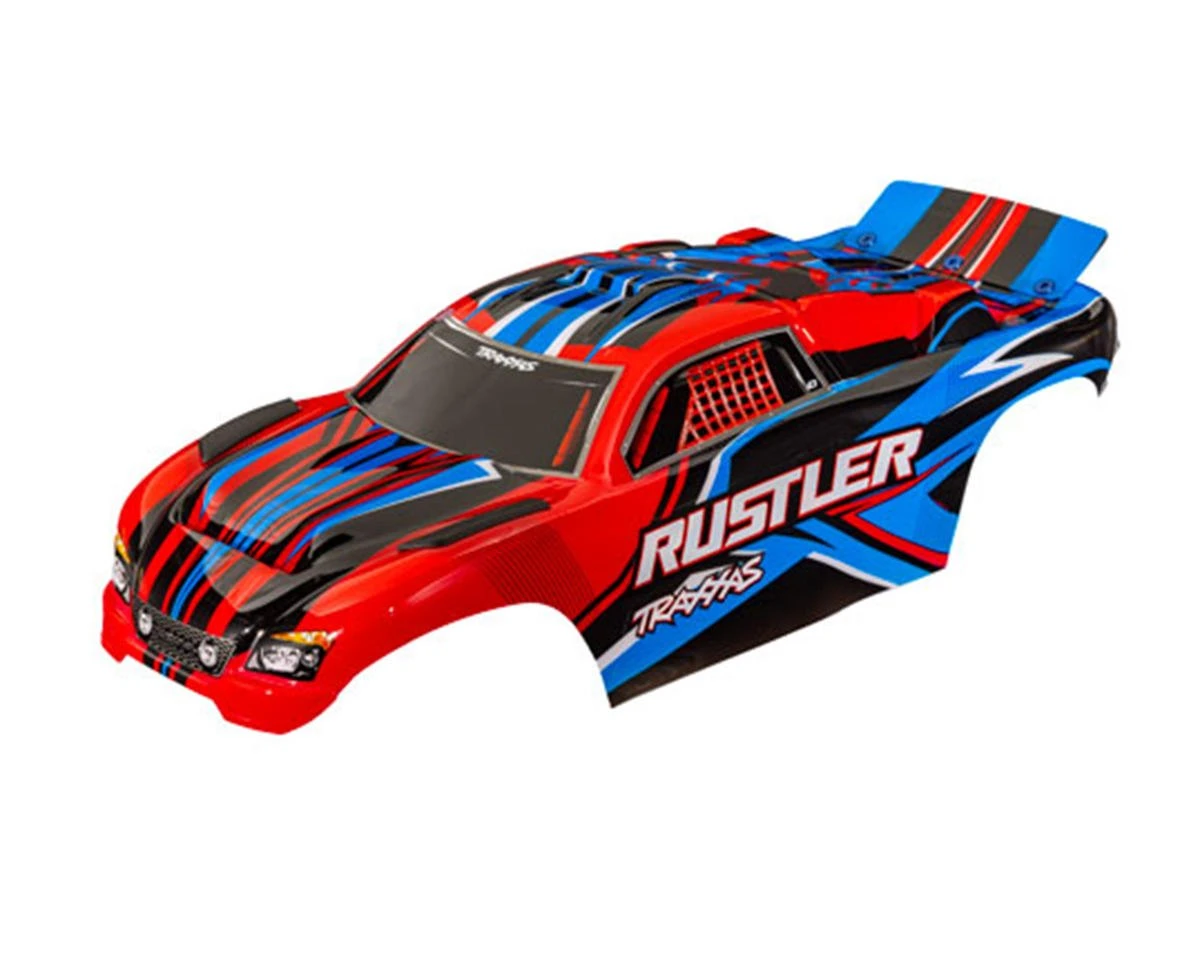 Traxxas Rustler® 2WD 1/10 Pre-Painted Body (Green) 3 Traxxas Rustler® 2WD 1/10 Pre-Painted Body (Green)