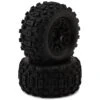 Traxxas Sledgehammer 2.8" Rear Pre-Mounted 1/10 Monster Truck Tires (Black) (2) W/12mm Hex