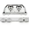 Traxxas Roof/Bumper Light Bar Set (Chrome) -Traxxas Shop tra5634
