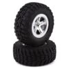 Traxxas 2.2/3.0 Pre-Mounted Kumho Tires & Wheels (Satin Chrome) (2) -Traxxas Shop tra5880x