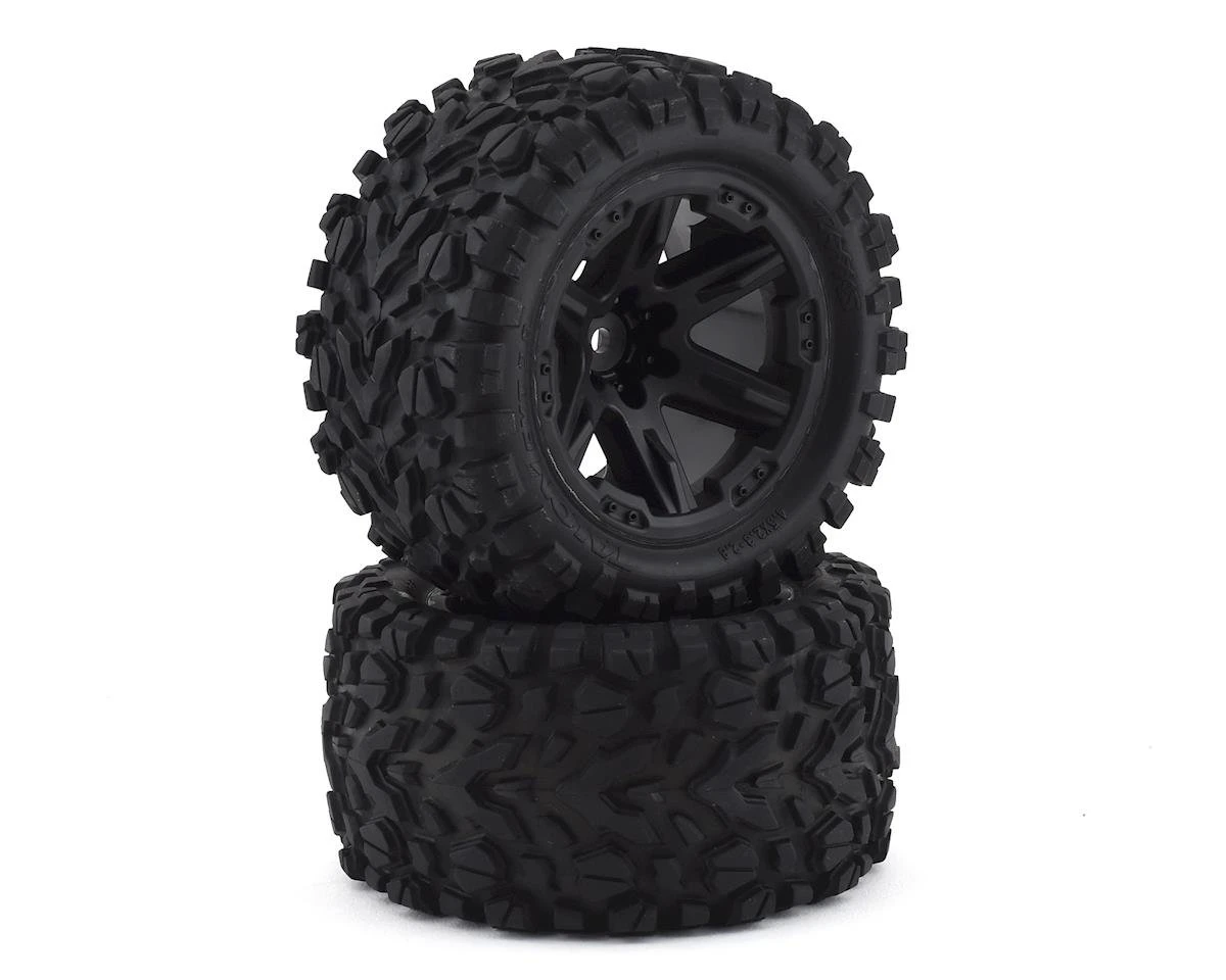 Traxxas Talon EXT 2.8" Pre-Mounted Tires W/RXT Wheels (2) (Black) 7 Traxxas Talon EXT 2.8" Pre-Mounted Tires W/RXT Wheels (2) (Black) - Image 5