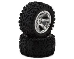 Traxxas Talon EXT 2.8" Pre-Mounted Tires W/RTX Wheels (Green) (2) W/12mm (2wd Electric Rear)