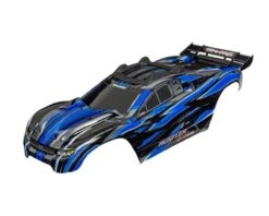 Traxxas Rustler® 4x4 VXL 1/10 Pre-Painted Body (Red) W/Clipless Mounting -Traxxas Shop tra6785 blue 1