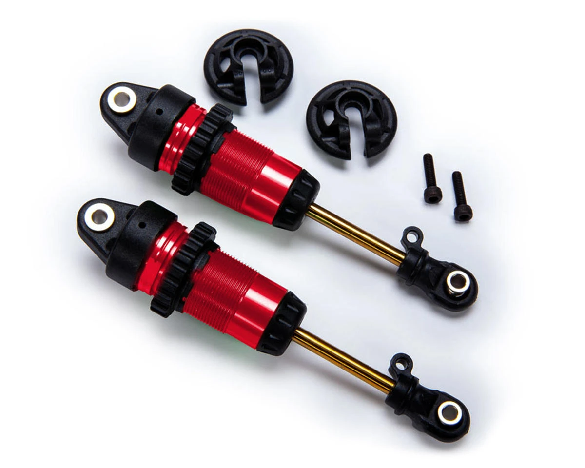 Traxxas 1/10 GTR Long Shocks W/Ti-Nitride Shafts (Hard Anodized) (2) 3 Traxxas 1/10 GTR Long Shocks W/Ti-Nitride Shafts (Hard Anodized) (2)