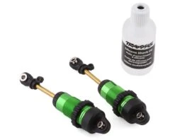 Traxxas 1/10 GTR Long Shocks W/Ti-Nitride Shafts (Green) (2) 9 Traxxas 1/10 GTR Long Shocks W/Ti-Nitride Shafts (Green) (2) -Traxxas Shop tra7461g 1