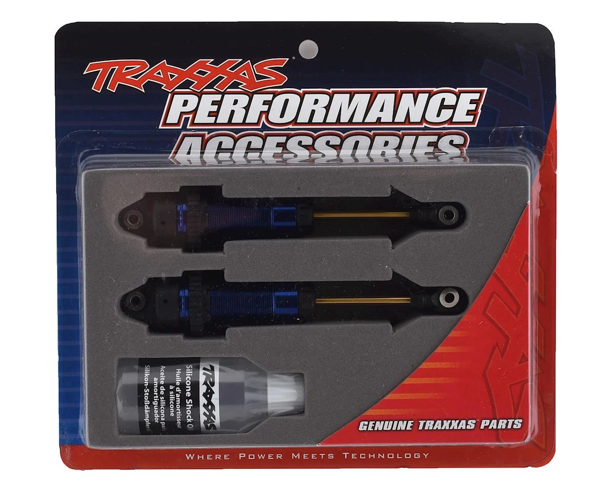 Traxxas GTR XX-Long Shocks W/Ti-Nitride Shafts (Blue) (2) 6 Traxxas GTR XX-Long Shocks W/Ti-Nitride Shafts (Blue) (2) - Image 4