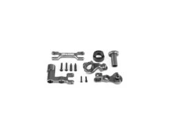 Traxxas XRT® Aluminum Steering Bellcrank Set (Grey) -Traxxas Shop tra7843 gray