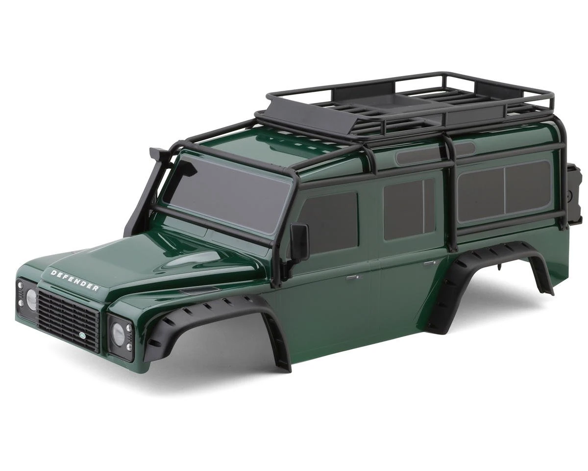 Traxxas TRX-4™ Land Rover® Defender® Pre-Painted Complete Body Set (Green) W/Grille & Clipless Mounting 7 Traxxas TRX-4™ Land Rover® Defender® Pre-Painted Complete Body Set (Green) W/Grille & Clipless Mounting - Image 5