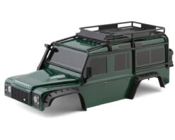 Traxxas TRX-4™ Land Rover® Defender® Pre-Painted Complete Body Set (Sand) W/Grille & Clipless Mounting 11 Traxxas TRX-4™ Land Rover® Defender® Pre-Painted Complete Body Set (Sand) W/Grille & Clipless Mounting -Traxxas Shop tra8050 grn