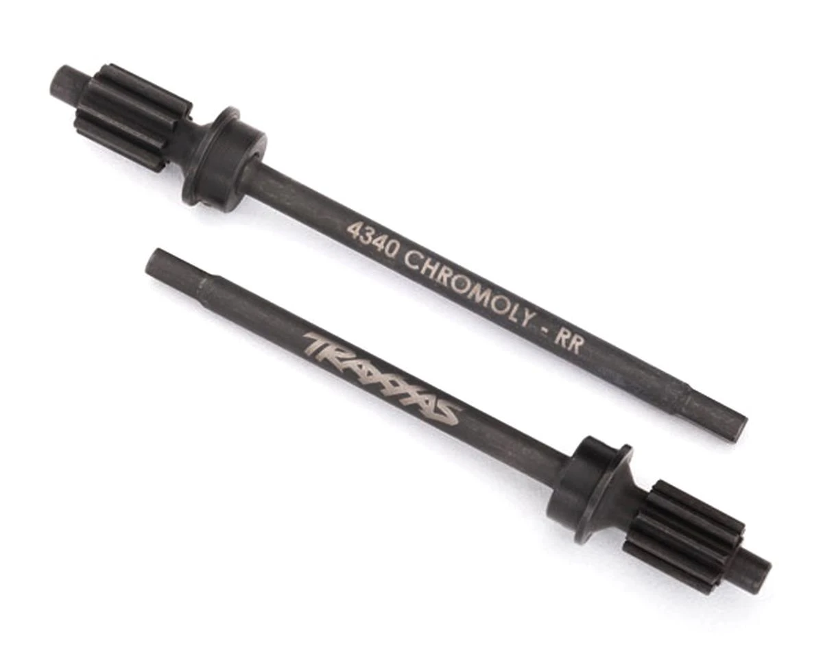 Traxxas TRX-4 Rear Heavy Duty Machined Axle Shafts W/Input Gear (2) 3 Traxxas TRX-4 Rear Heavy Duty Machined Axle Shafts W/Input Gear (2)