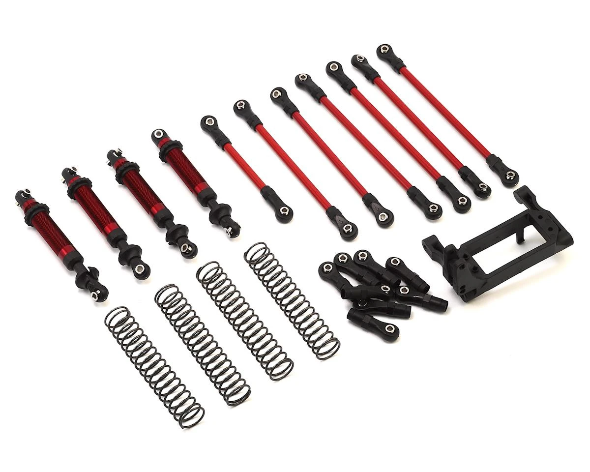 Traxxas TRX-4 Complete Long Arm Lift Kit (Red) 4 Traxxas TRX-4 Complete Long Arm Lift Kit (Red) - Image 2