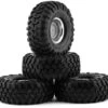 Traxxas TRX-4 Blazer Pre-Mounted Canyon Trail 1.9" Crawler Tires (Chrome) W/Blazer Wheels & 12mm Hex -Traxxas Shop tra8166x
