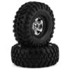 Traxxas TRX-4 Pre-Mounted Canyon Trail 1.9" Crawler Tires (Satin Chrome) (2) W/Sport Wheels & 12mm Hex -Traxxas Shop tra8179x
