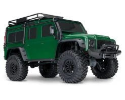 Traxxas TRX-4 1/10 Scale & Trail Rock Crawler W/Land Rover Defender Body (Sand) W/XL-5 ESC & TQi 2.4GHz Radio