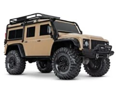 Traxxas TRX-4 1/10 Scale & Trail Rock Crawler W/Land Rover Defender Body (Silver) W/XL-5 ESC & TQi 2.4GHz Radio -Traxxas Shop tra82256 4 sand