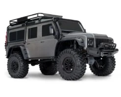 Traxxas TRX-4 1/10 Scale & Trail Rock Crawler W/Land Rover Defender Body (Silver) W/XL-5 ESC & TQi 2.4GHz Radio -Traxxas Shop tra82256 4 slvr
