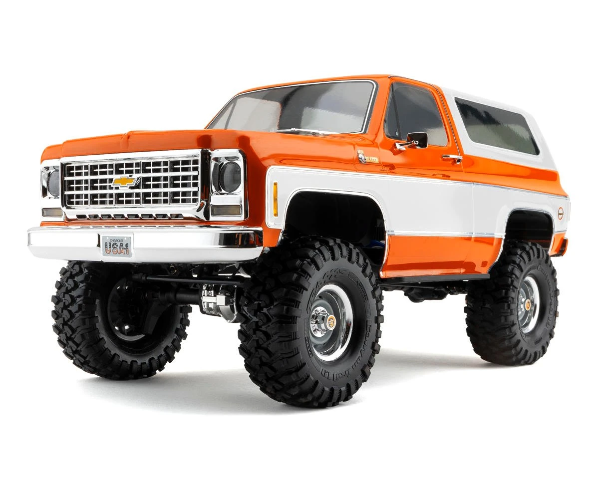 Traxxas TRX-4® 1/10 Trail Crawler Truck W/1979 Chevy Blazer Clipless Body (Orange) W/TQi 2.4GHz Radio 4 Traxxas TRX-4® 1/10 Trail Crawler Truck W/1979 Chevy Blazer Clipless Body (Orange) W/TQi 2.4GHz Radio - Image 2