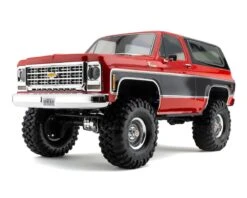 Traxxas TRX-4® 1/10 Trail Crawler Truck W/1979 Chevy Blazer Clipless Body (Orange) W/TQi 2.4GHz Radio 7 Traxxas TRX-4® 1/10 Trail Crawler Truck W/1979 Chevy Blazer Clipless Body (Orange) W/TQi 2.4GHz Radio -Traxxas Shop tra82276 4 red 1