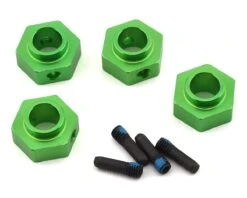 Traxxas TRX-4 12mm Hex Aluminum Wheel Hubs (Green) (4) -Traxxas Shop tra8269g