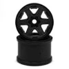 Traxxas 17mm Splined Hex 3.8" Monster Truck Wheels (Black) (2) 2 Traxxas 17mm Splined Hex 3.8" Monster Truck Wheels (Black) (2) -Traxxas Shop tra8671