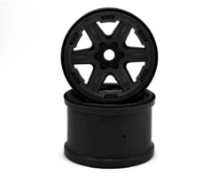 Traxxas 17mm Splined Hex 3.8" Monster Truck Wheels (Black) (2)