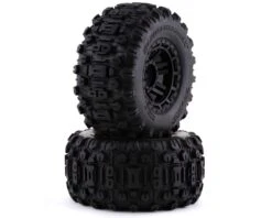 Traxxas Maxx Pre-Mounted Sledgehammer Tires W/2.8" Wheels (Black) (2) (17mm Hex)