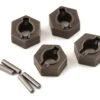 Traxxas Hoss/Rustler/Slash 4x4 Extreme Heavy Duty 12mm Wheel Hexes (4) -Traxxas Shop tra9069