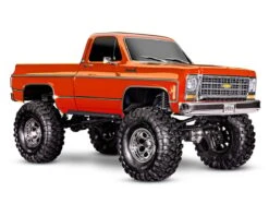 Traxxas TRX-4 1/10 High Trail Edition RC Crawler W/'79 Chevy K10 Truck Body (Black) &/TQi 2.4GHz Radio