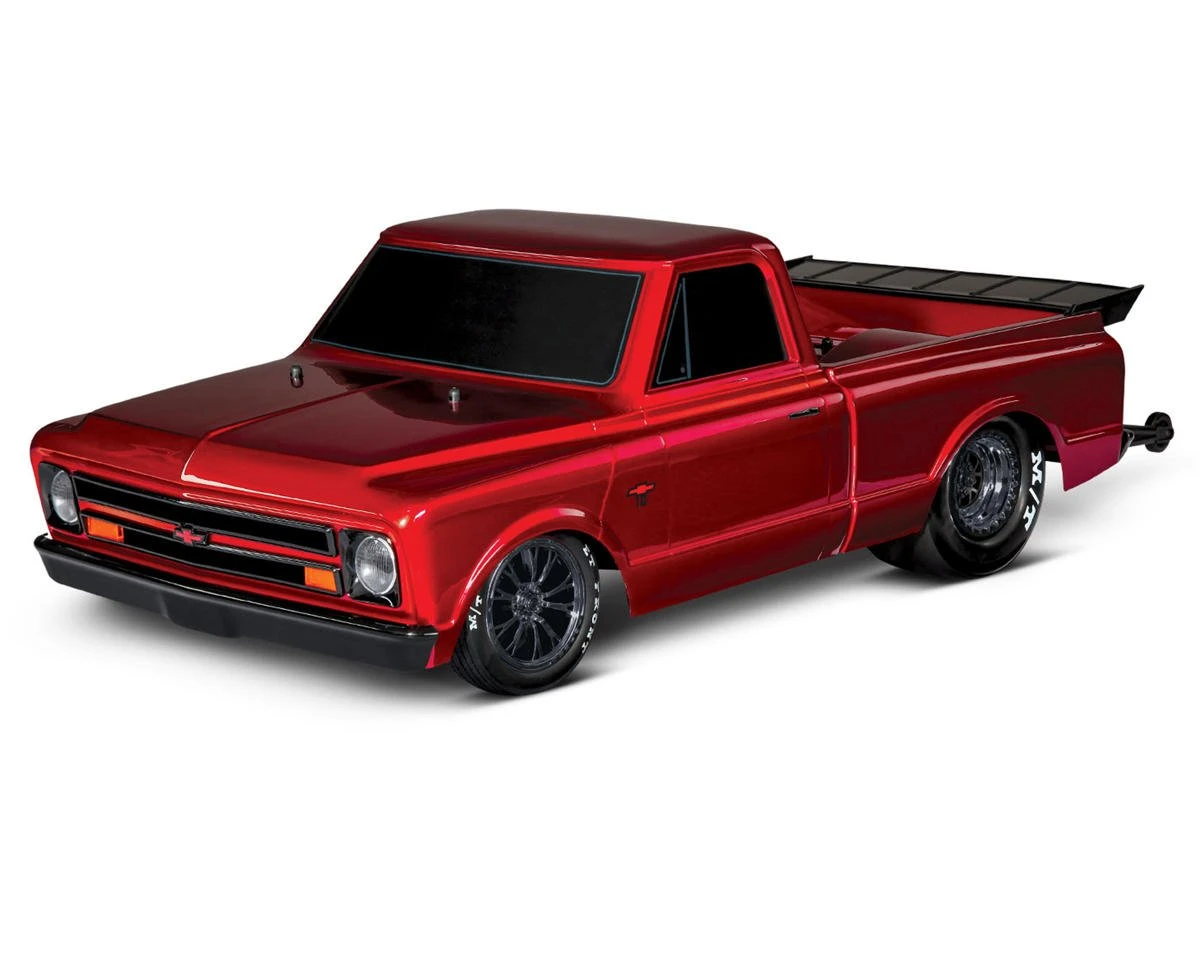 Traxxas Drag Slash HD 1967 Chevrolet C10 1/10 2WD RTR No Prep Truck (Blue) W/TQi 2.4GHz Radio & TSM 6 Traxxas Drag Slash HD 1967 Chevrolet C10 1/10 2WD RTR No Prep Truck (Blue) W/TQi 2.4GHz Radio & TSM - Image 4