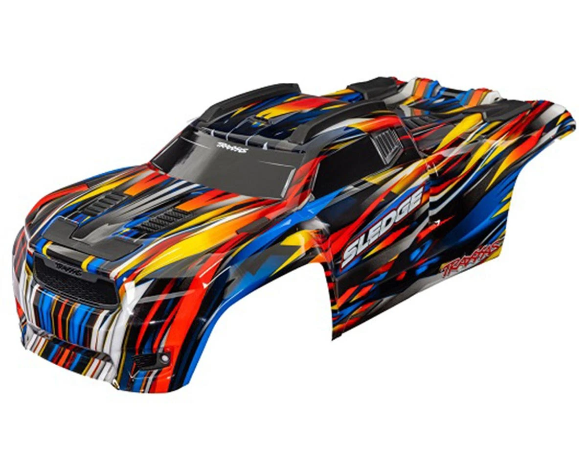 Traxxas Sledge Body With Decals (Clear) 6 Traxxas Sledge Body With Decals (Clear) - Image 4