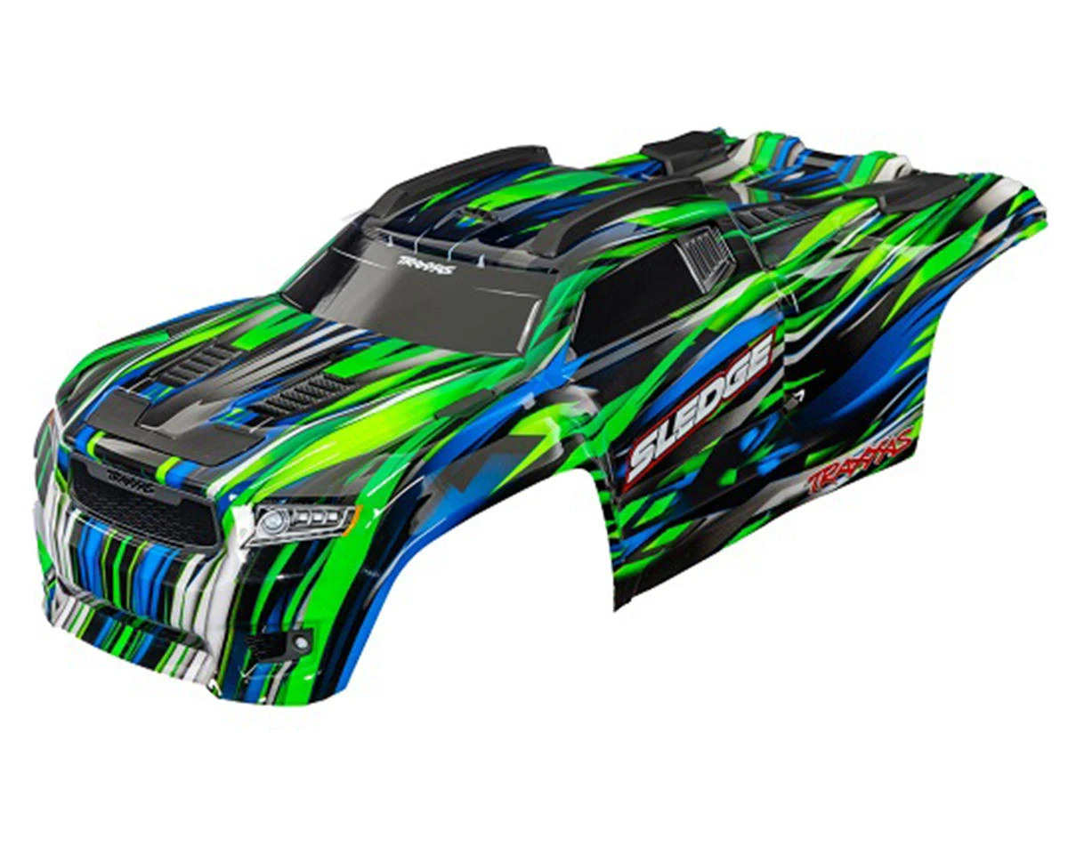 Traxxas Sledge Body With Decals (Clear) 5 Traxxas Sledge Body With Decals (Clear) - Image 3