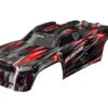 Traxxas Sledge Body With Decals (Clear) -Traxxas Shop tra9511 red