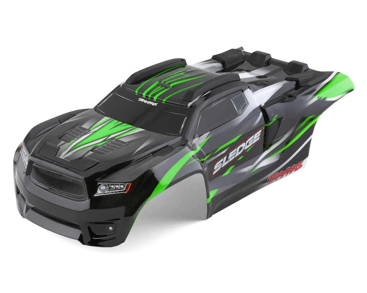Traxxas Sledge Body With Decals (Clear) 8 Traxxas Sledge Body With Decals (Clear) - Image 6