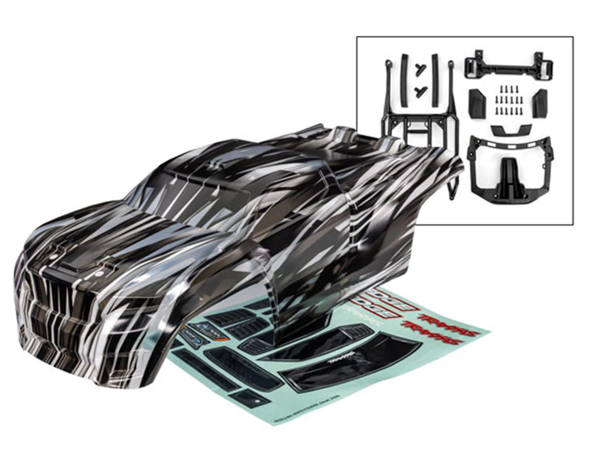 Traxxas Sledge Body With Decals (Clear) 7 Traxxas Sledge Body With Decals (Clear) - Image 5