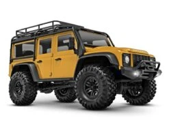 Traxxas TRX-4M® 1/18 RTR Electric Rock Crawler W/Land Rover Defender Body (Black) W/TQ™ 2.4GHz Radio -Traxxas Shop tra97054 1 tan