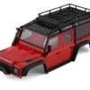Traxxas TRX-4M Land Rover Defender Complete Body (Silver)