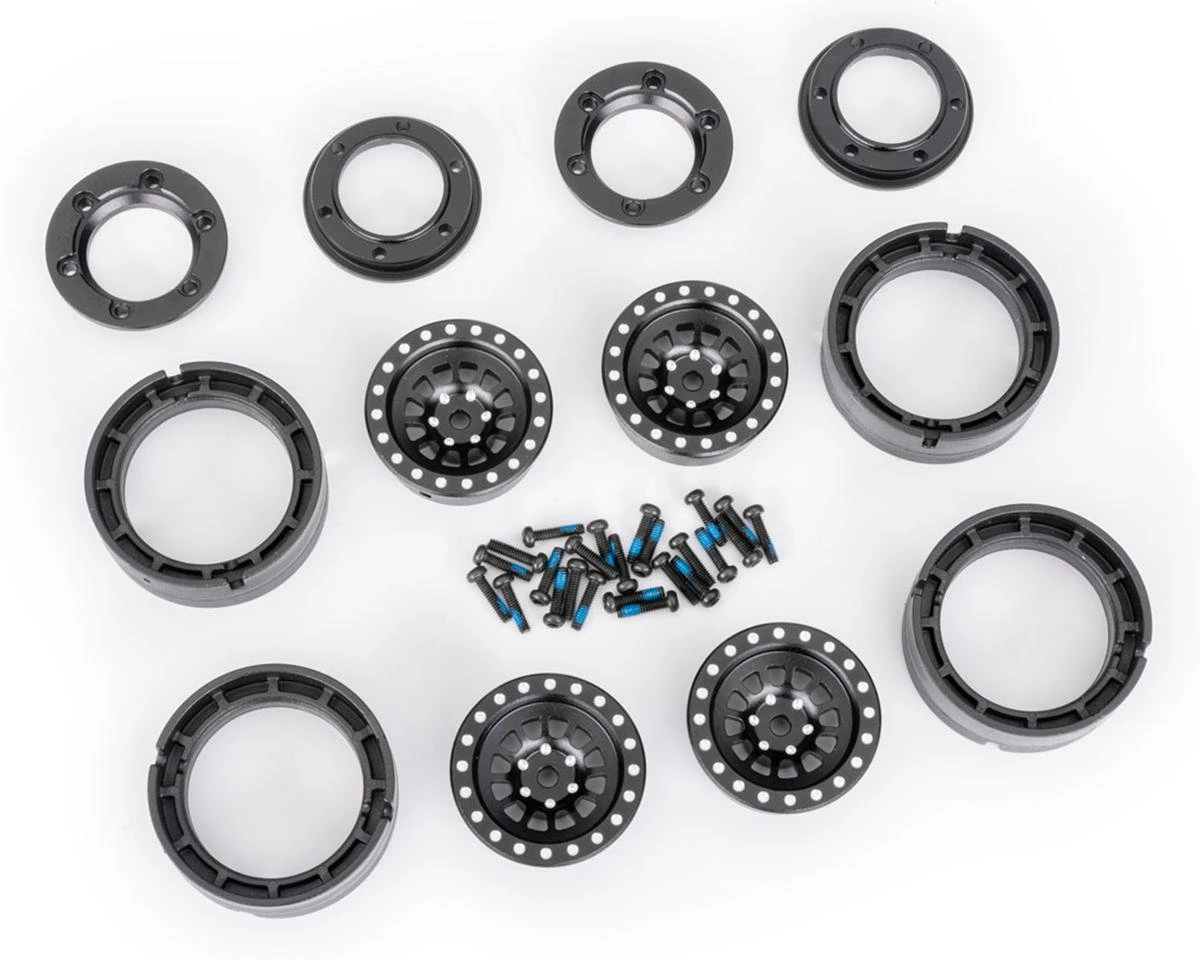 Traxxas 1.0” Aluminum Wheels (Silver) (4) 4 Traxxas 1.0” Aluminum Wheels (Silver) (4) - Image 2